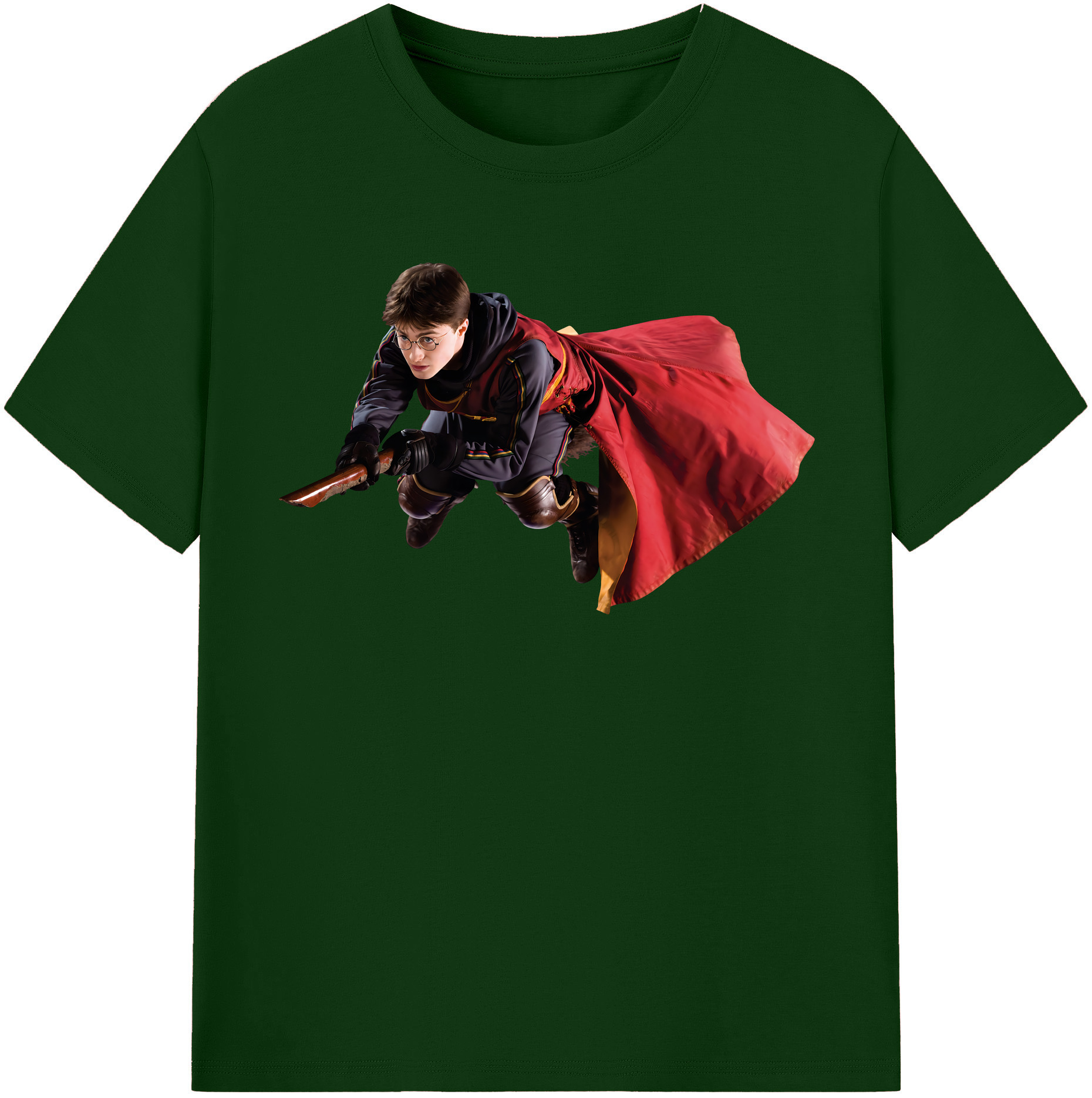 （画像用） Harry Potter ハリー・ポッターシリーズ 綿100％半袖Tシャツ（フロントプリント）